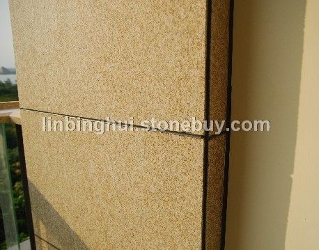 黄金麻干挂板 芝麻黑花岗岩 G655芝麻灰花岗岩 G641乔治亚灰 芝麻白G603石材 黄锈石G68