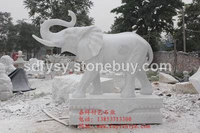 供应厂家直销石雕大象FY-DX002