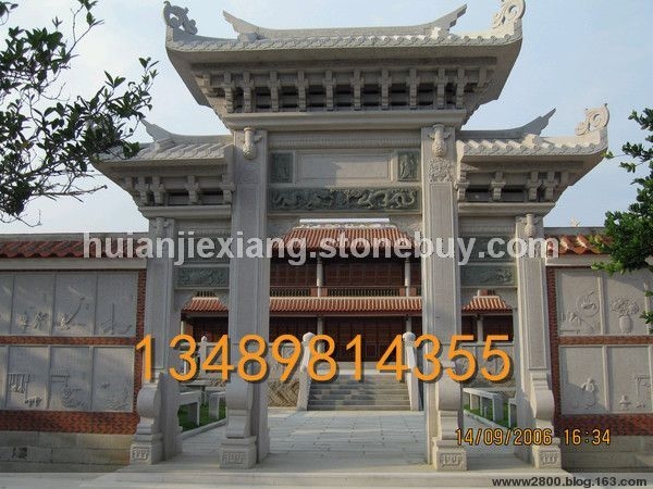 石牌坊 寺庙石雕牌坊 状元牌坊 贞节牌坊 中式风格建筑