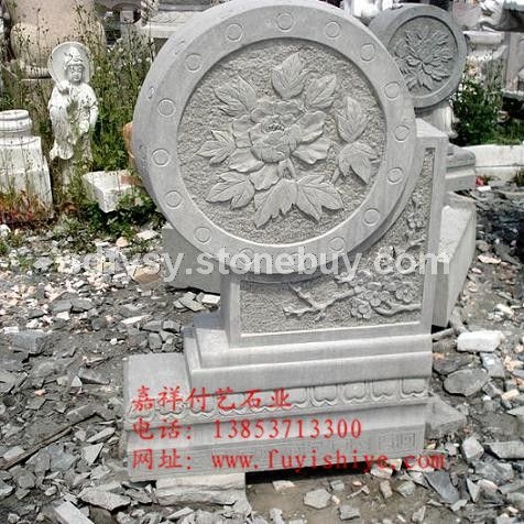 供應(yīng)廠家直銷石雕抱鼓FY-BG008