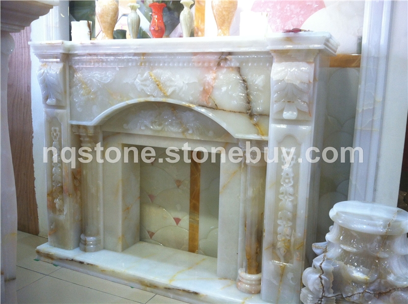 F-002欧式古典冰玉壁炉Fireplace Mantel