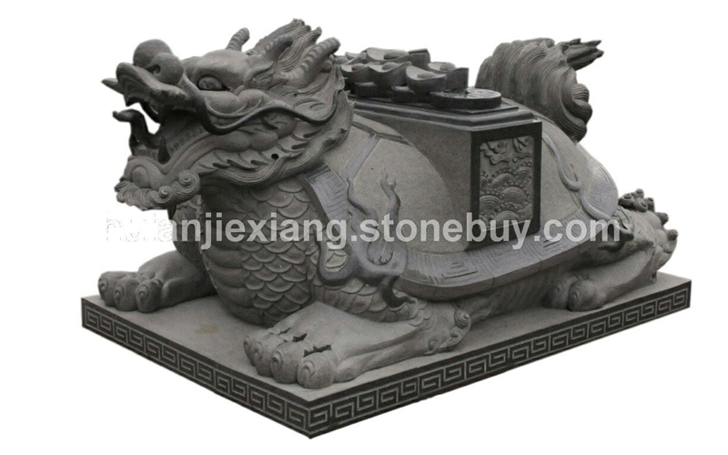 石雕獨角獸 獬豸吉祥獸 古神獸 石雕神獸 石雕靈獸