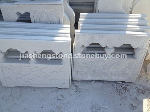 花瓶柱，供应雪花白大理石，白色大理石，汉白玉，浮雕，桥栏杆，墓碑，雕塑，花瓶柱