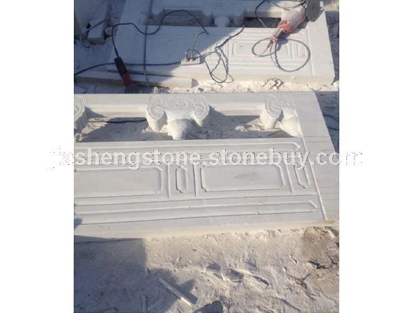 供应桥栏杆，浮雕，墓碑，雕塑，花瓶柱，雪花白大理石，白色大理石，汉白玉。