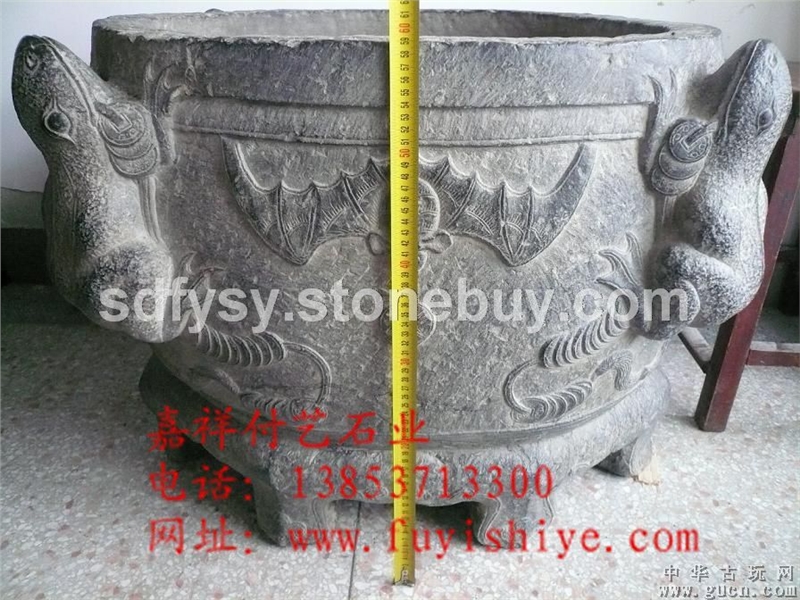 供應(yīng)廠家直銷石雕魚缸精美雕花魚缸FY-YG004