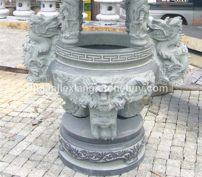 寺庙雕刻 石雕香炉 供桌 窗 柱座 柱头 寺庙用具