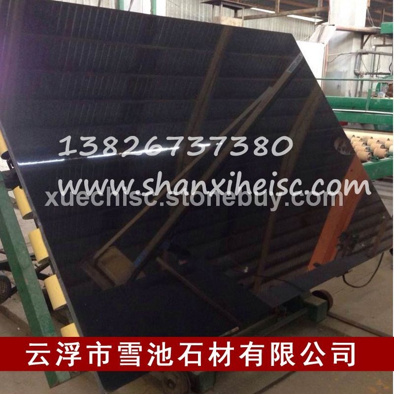 山西黑花岗岩水台板 优质黑色花岗岩水台板直销