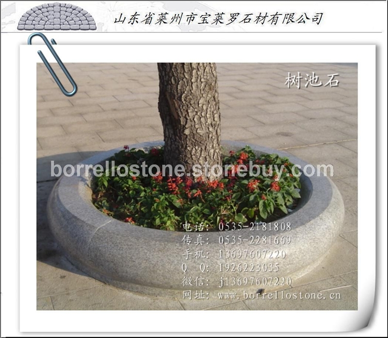 专业生产花岗岩树池石 树围石