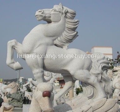 風(fēng)水馬  景觀(guān)石雕 石雕擺件 辦公室石雕工藝品