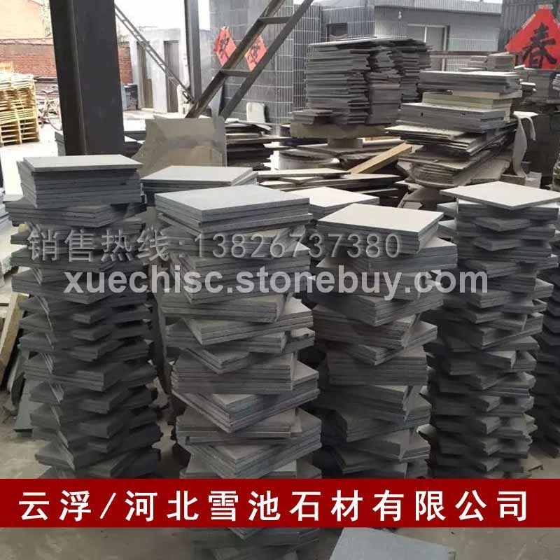 供应中国黑石材山西石材河北黑石材火烧板样板磨光板规格板
