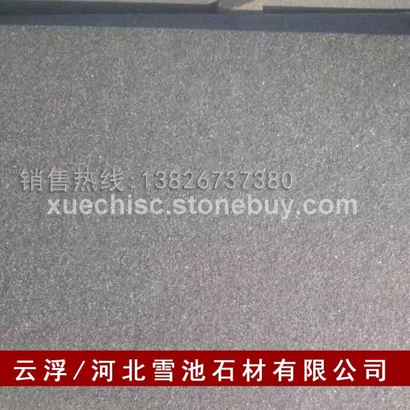 （山西黑石材）天然黑色花岗岩 光面 亚光面 火烧石 水洗面