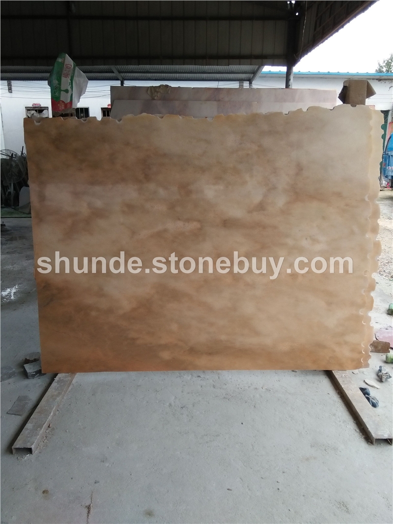 专做各种规格晚霞红大理石异形板材厂家