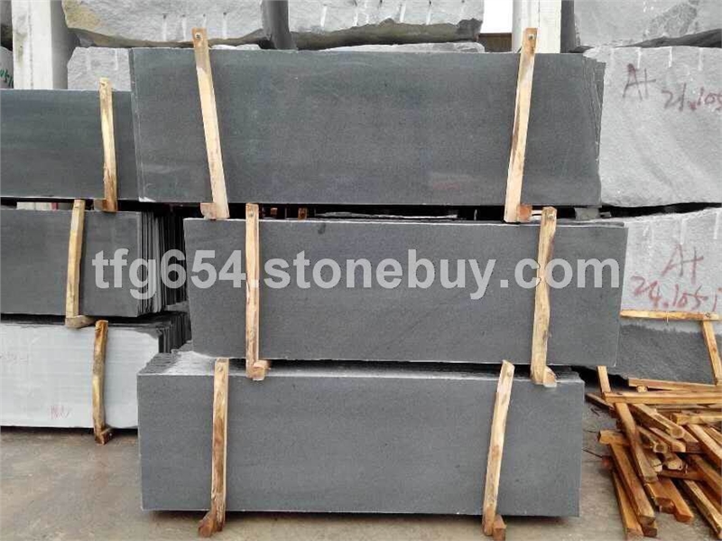 福建黑石材厂家批发价 芝麻黑 G654 光板