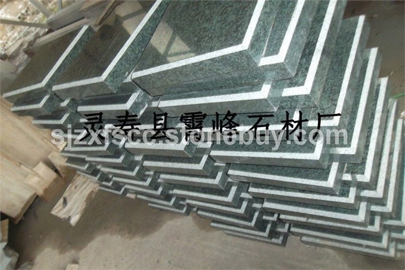 深绿麻石材深绿麻花岗岩荔枝面 深绿麻火烧板价格