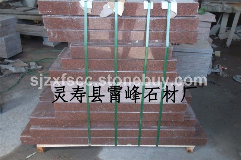 贵妃红石材 贵妃红抛光面 贵妃红荔枝面