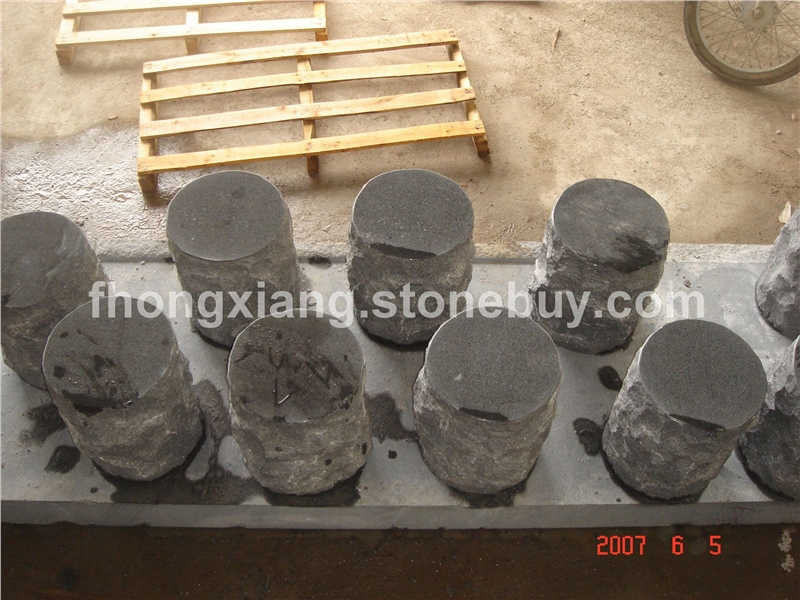 福建芝麻黑G654-深灰麻石材异形加工-(8)