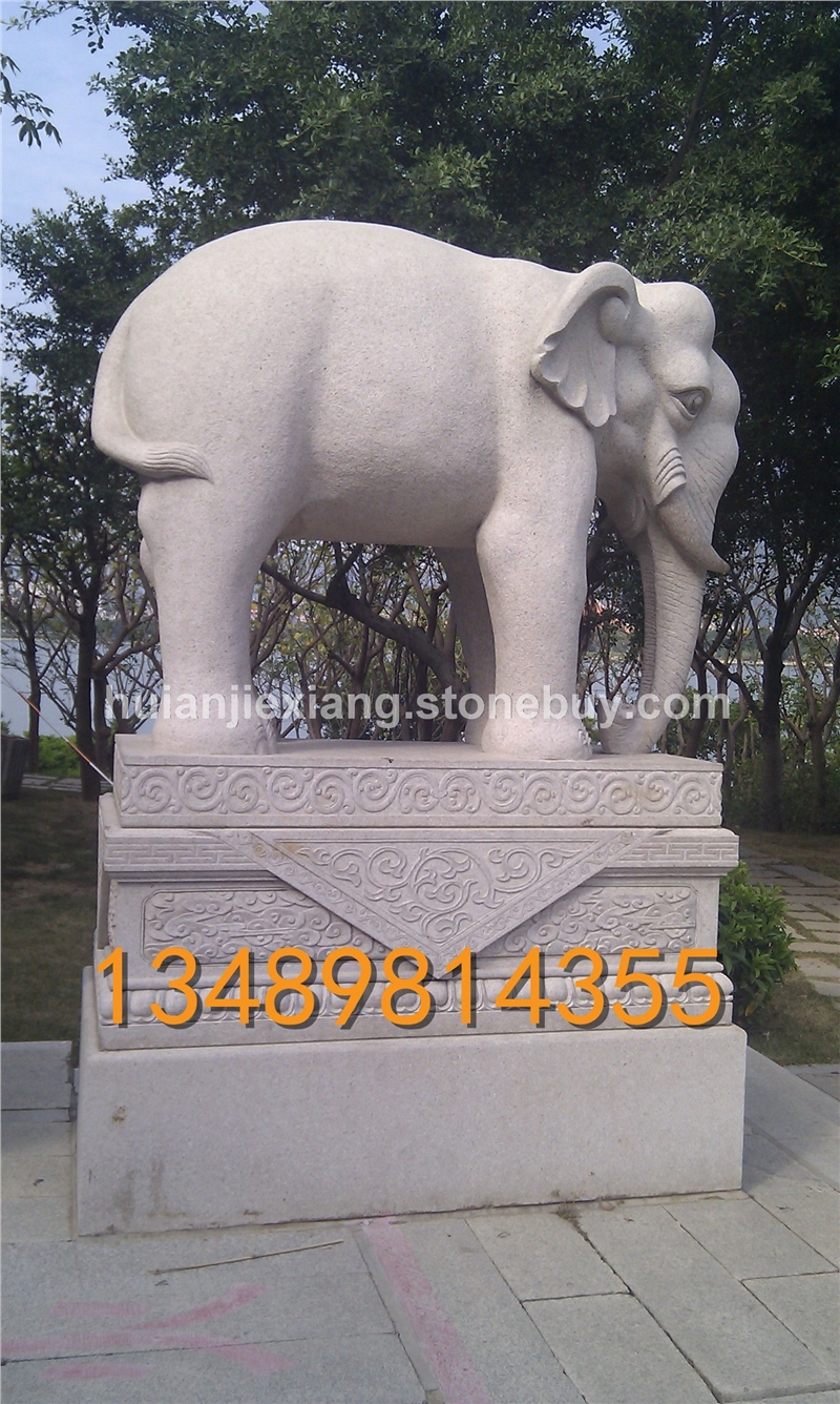 石雕大象 群象雕刻 景觀象 風(fēng)水石象 小象 門象 野象
