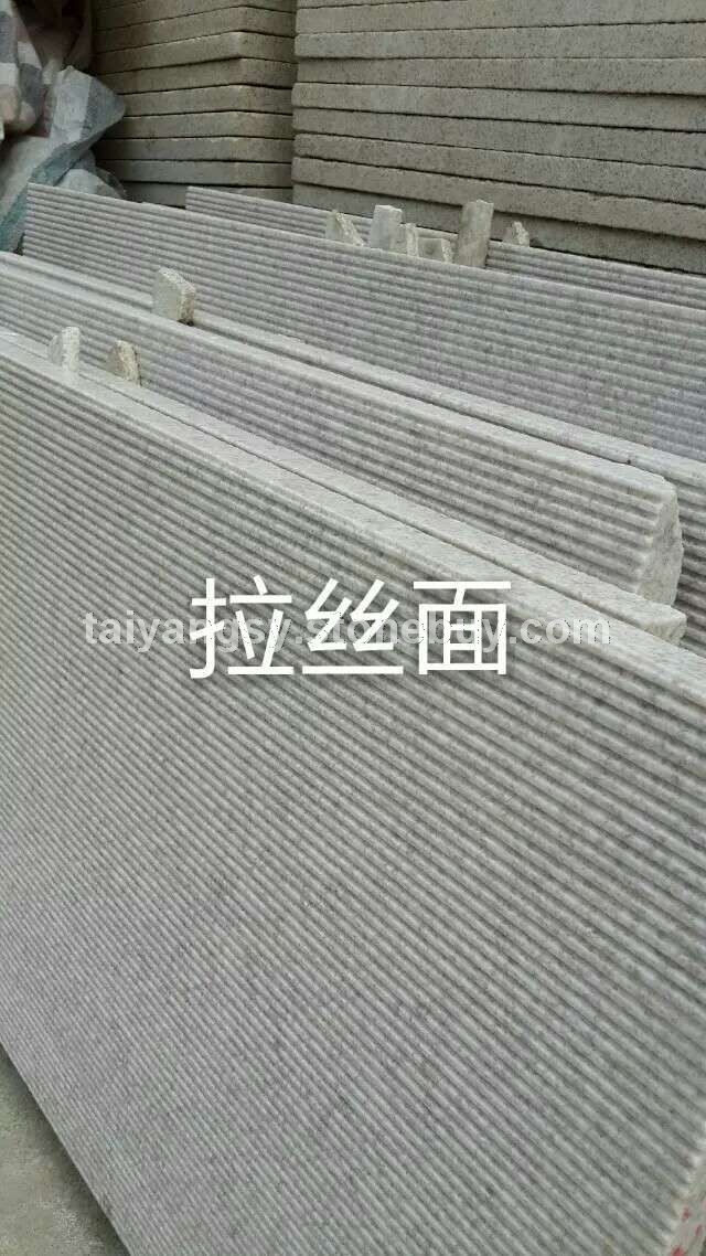珍珠白拉丝面