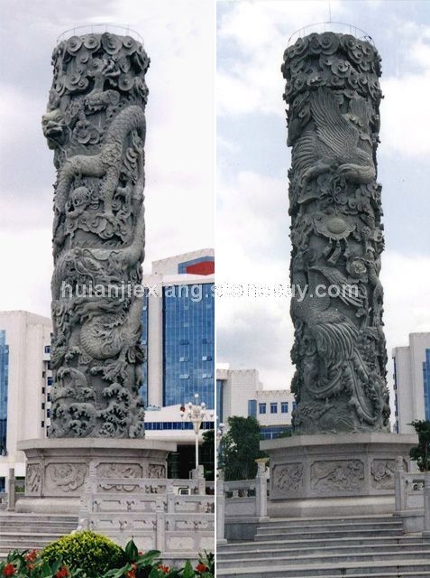 石雕羅馬柱 歐式古典石雕 西方風(fēng)格 室內(nèi)石柱 門(mén)柱 圓柱