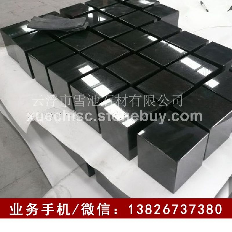 山西黑家装客厅厨房首选花岗岩 专业加工定制高档黑色花岗岩