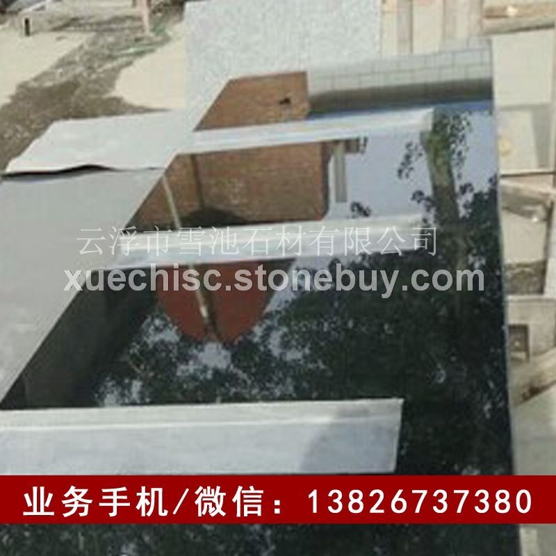 山西黑花岗岩地砖规格板 - 花岗石地板砖 - 黑色石材墙砖地砖