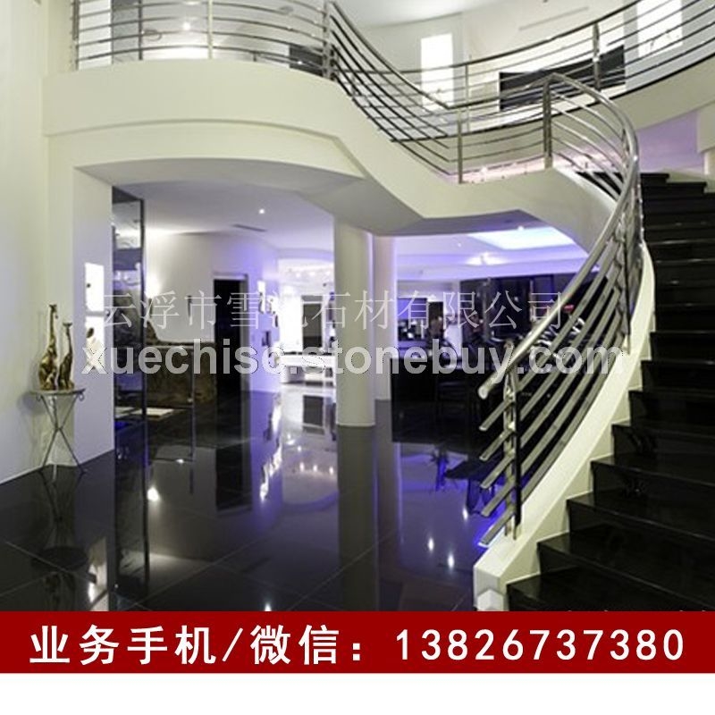 中国黑 山西黑 河北黑 天然黑色花岗岩石材批发