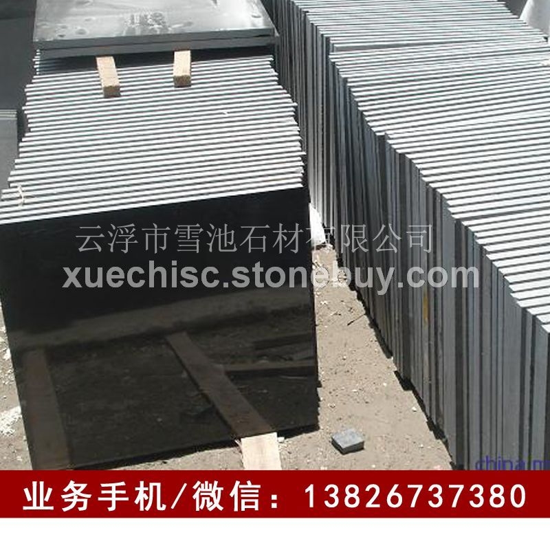 供应优质天然花岗岩规格板 山西黑工程板材