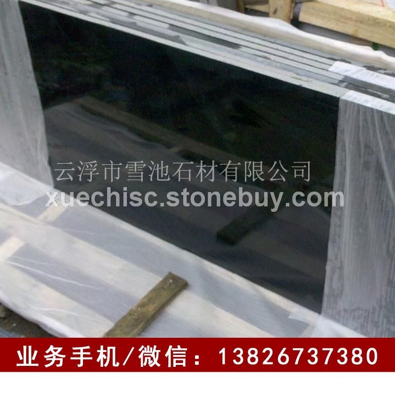 厂家直销山西黑石材，太白青，纯天然黑色花岗岩