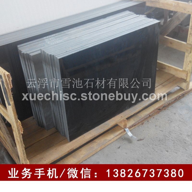 雪池石材 黑色花岗岩 专业石材供应 中国精品黑色花岗岩石材 山西黑