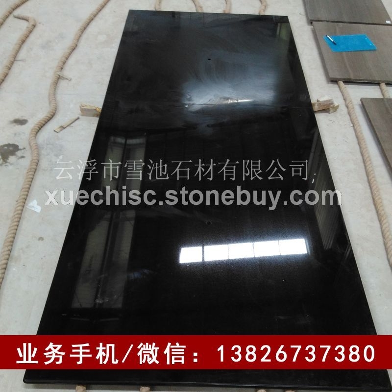 山西黑石材 太白青花岗岩石板材