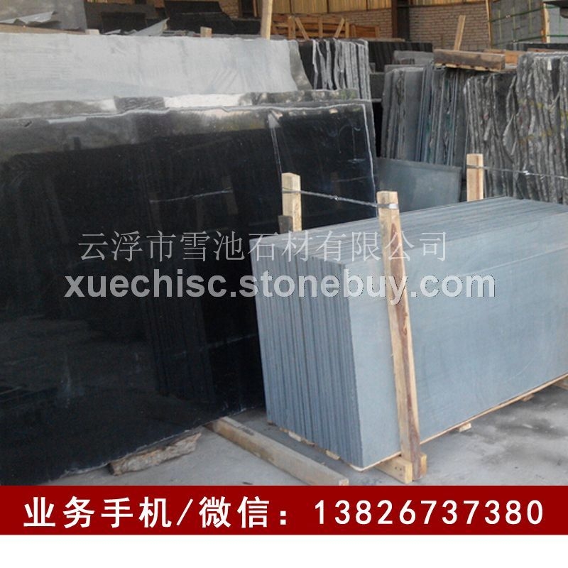 高端大气上档次 黑色花岗岩石材 帝皇黑花岗岩