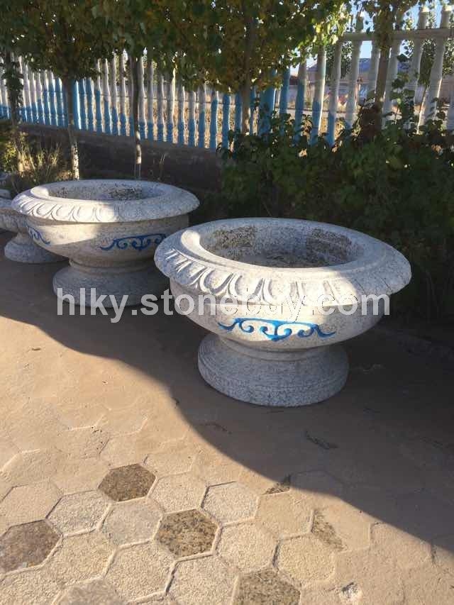 蒙古图腾花钵样品
