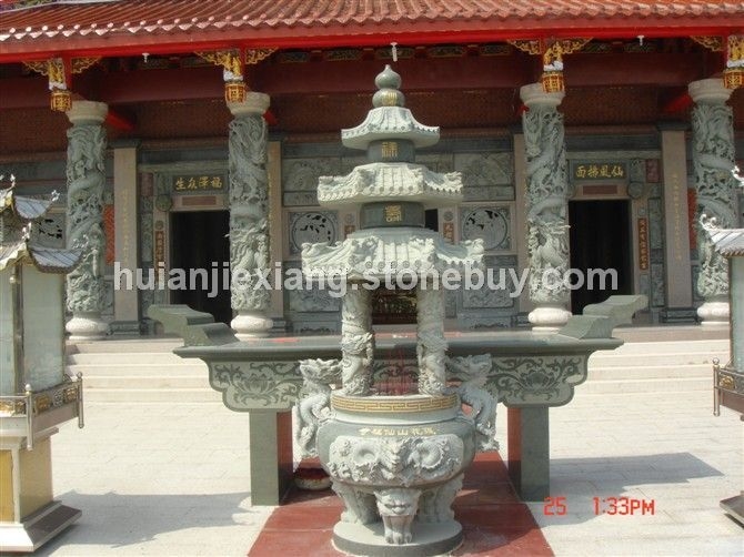 寺廟雕刻 香爐 供桌 窗 柱座 柱頭 寺廟用具
