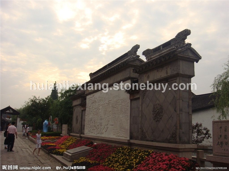 須彌座 中國傳統(tǒng)建筑 照壁 磚雕 蕭墻 影壁 屏風墻 風水墻