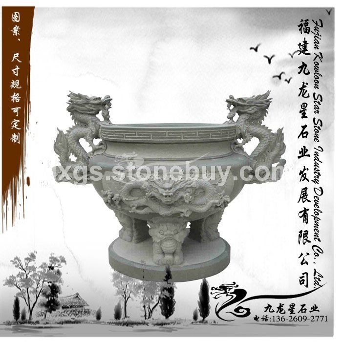 墓地寺庙专用香炉 宗教雕塑用鼎