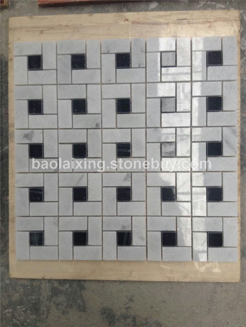 马赛克-026 细花白工程板 汉白玉文化石 雪花白 东方白 卡拉拉白 鱼肚白 雪花玉 宝兴白 爵士白