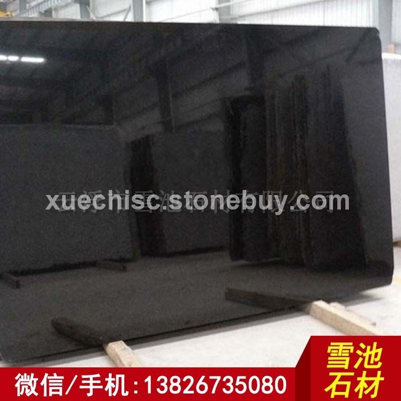 帝王黑花岗岩 磨光面帝王黑石材 优质帝王黑价格