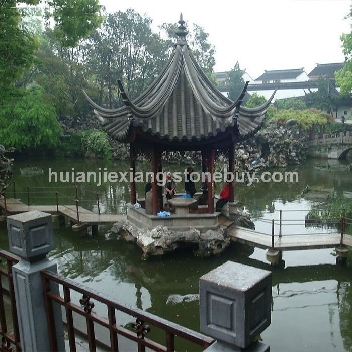 三層石亭 迎客亭 庭院涼亭 天臺石亭 雙層亭