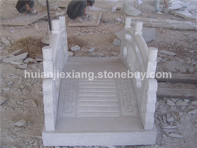 小桥流水 石桥 石雕工艺 古代建筑 庭院石桥