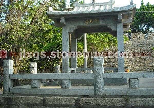 石雕凉亭 青石凉亭 单双层凉亭