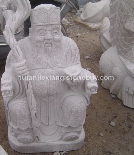 家宅祈福 土地公土地婆石雕 精美雕刻 家居摆件雕塑