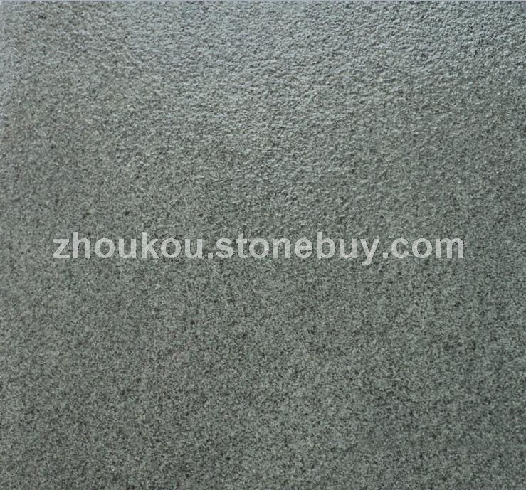 黑色石材荔枝面 外墙干挂 芝麻灰深灰大量生产