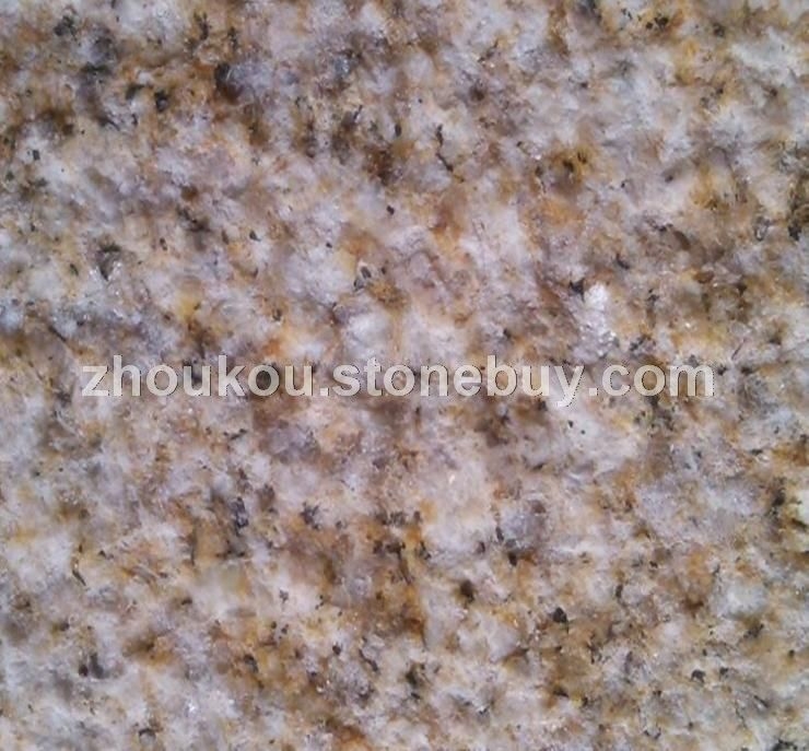 黄金麻-黄锈石-米黄色花岗岩石材-别墅外装