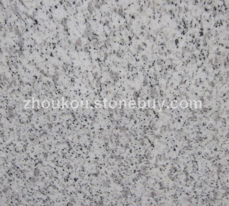 芝麻白-灰白色花岗岩 白色石材