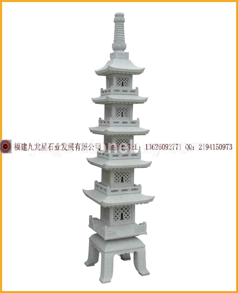 石雕佛塔 園林景觀石塔 舍利塔雕刻