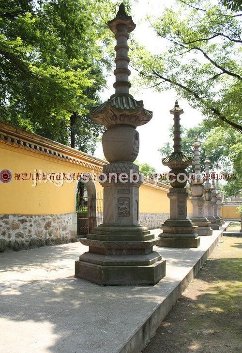 石雕佛塔 景观舍利塔 亭阁式舍利塔