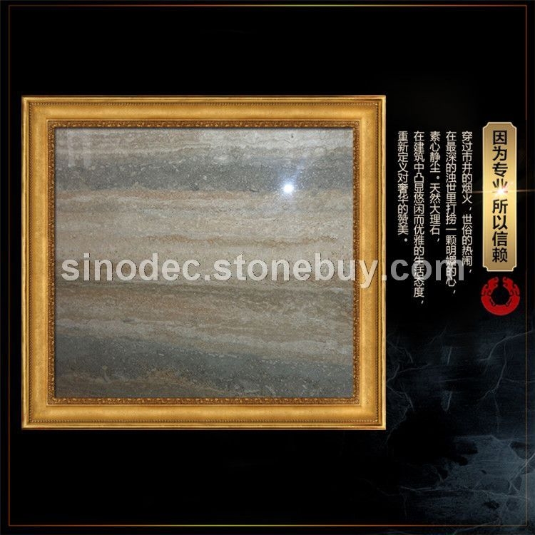 意大利银灰洞石墙面石材