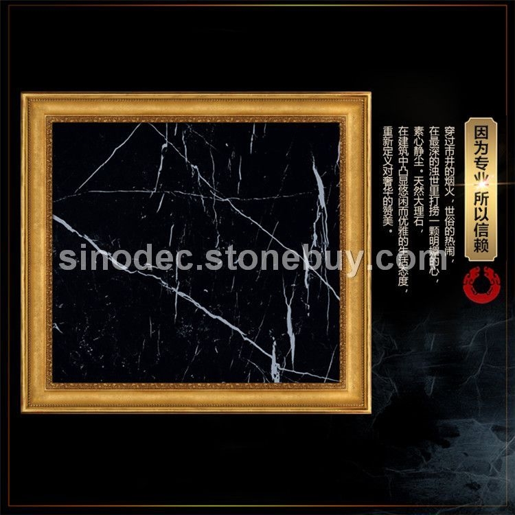 黑白根天然大理石材线条门套背景墙楼梯踏步门槛石飘窗台面