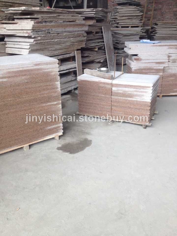 花岗岩沙漠棕工程板成品3