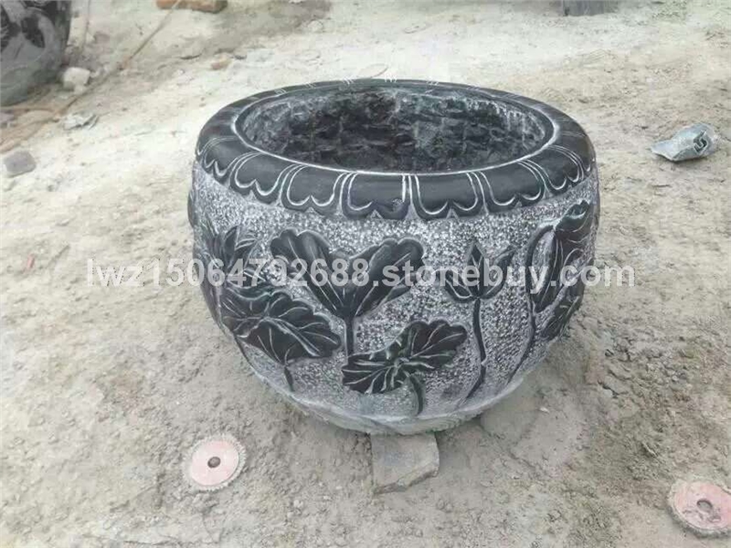 青石仿古 鱼缸 花盆
